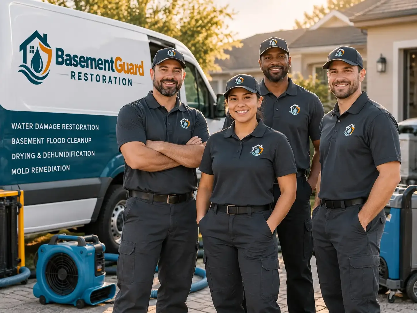 Basement Water Damage Restoration company in Banquete, TX